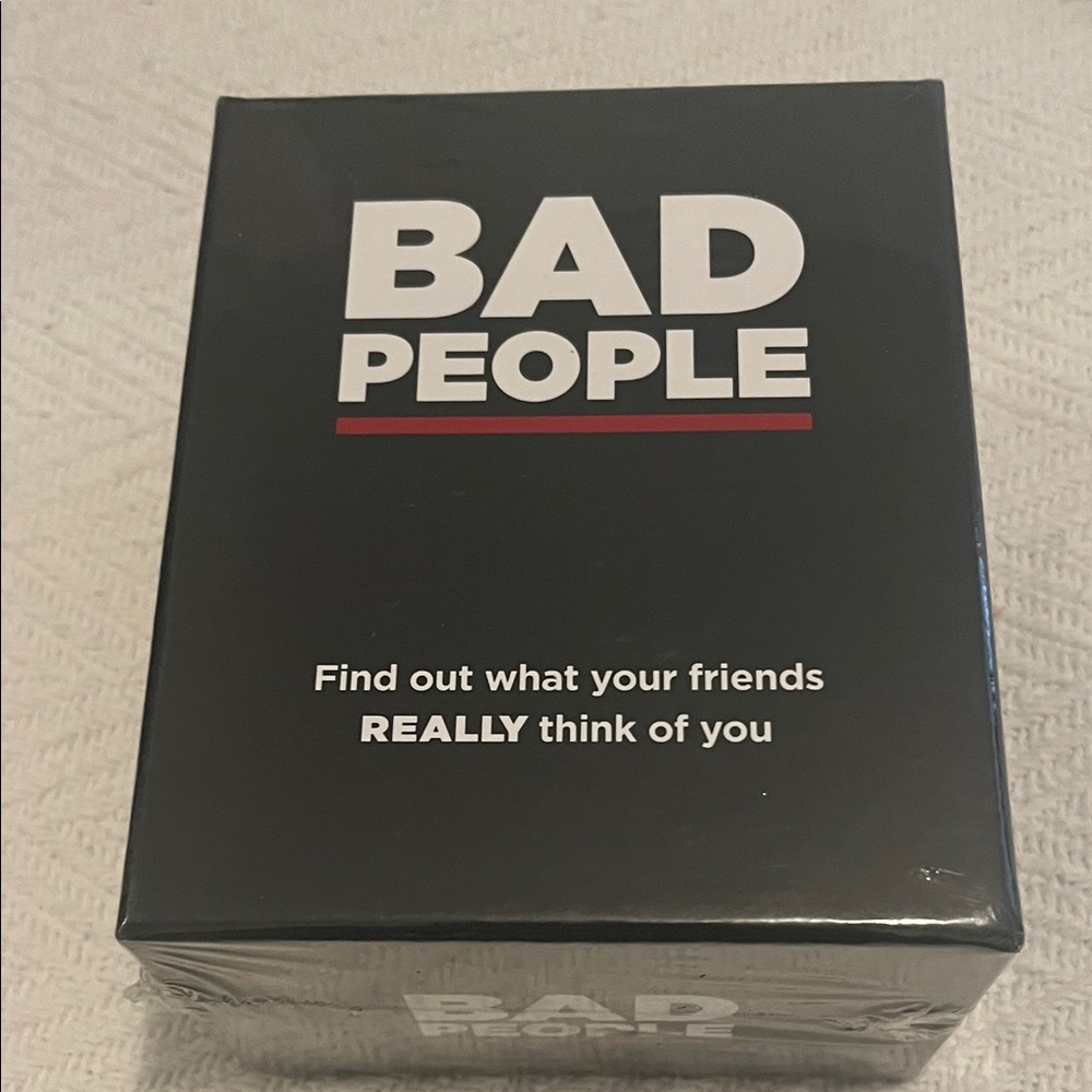 Bad People Card Game